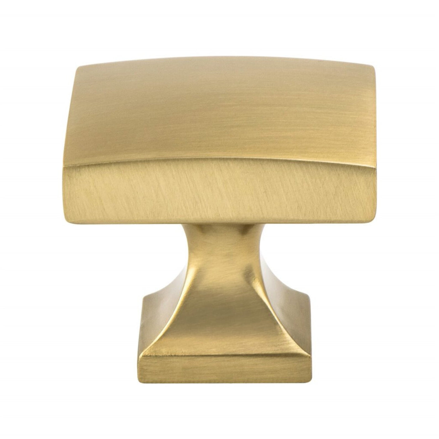 Kelly No.3 Cabinet Knobs and Drawer Pulls in Satin Brass - Forge Hardware Studio