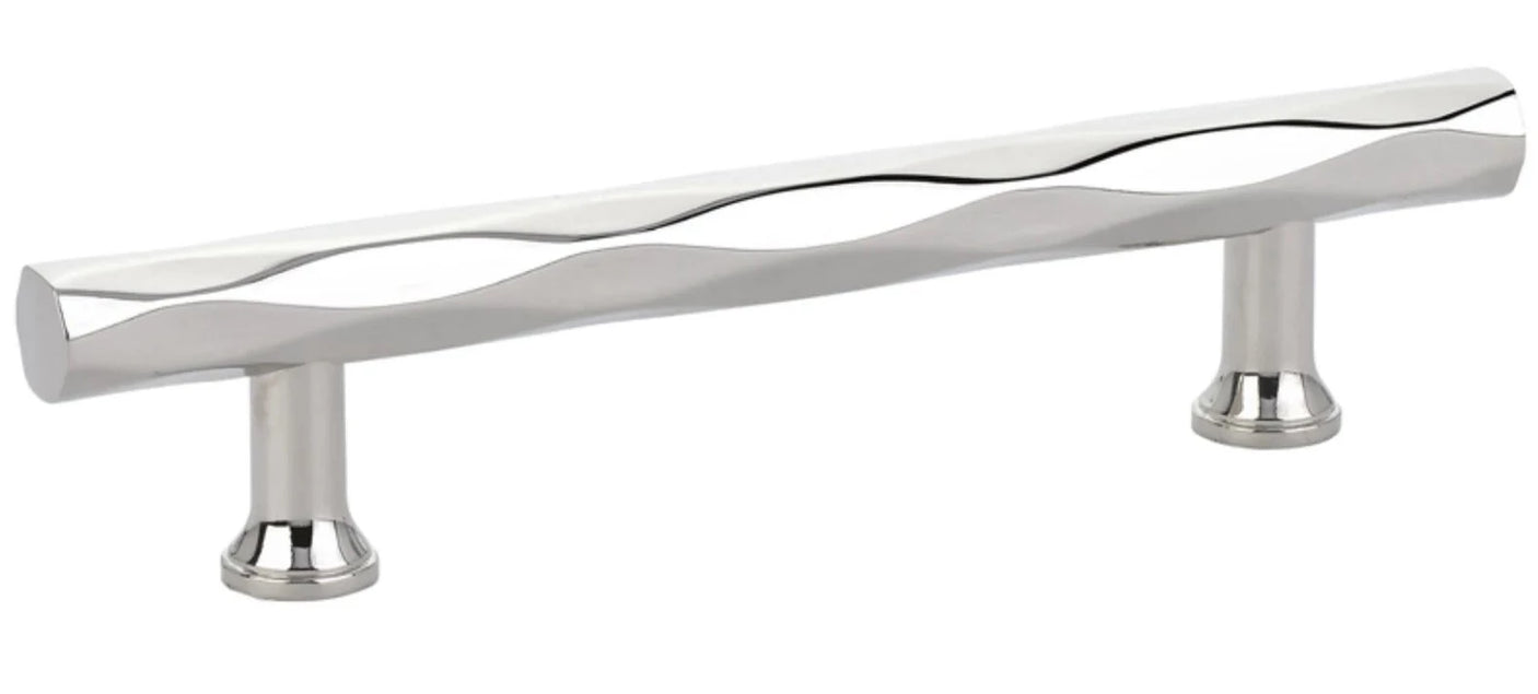 T-Bar "American Designer" Drawer Pulls in Polished Nickel - Forge Hardware Studio