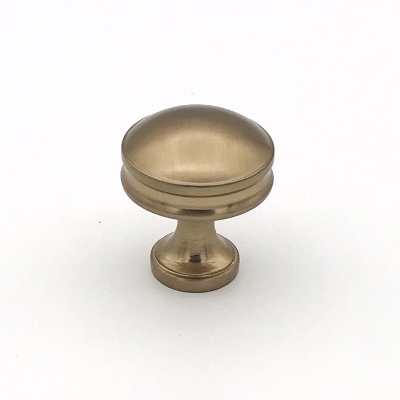 Champagne Bronze "Paris" Drawer Pulls and Knob - Forge Hardware Studio