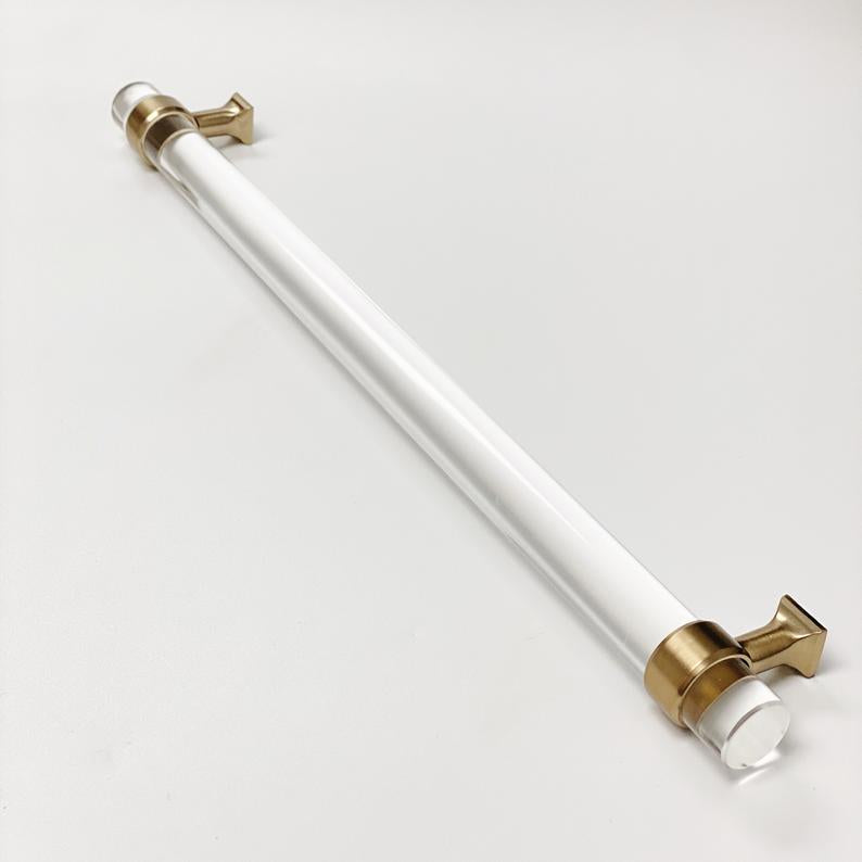 Lucite Champagne Bronze "Gigi" Drawer Pulls - Forge Hardware Studio