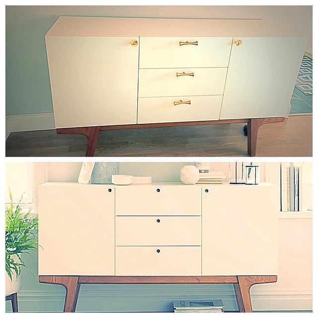 Brass Mid-Century "MCM 01" Drawer Pull - Brass Cabinet Hardware