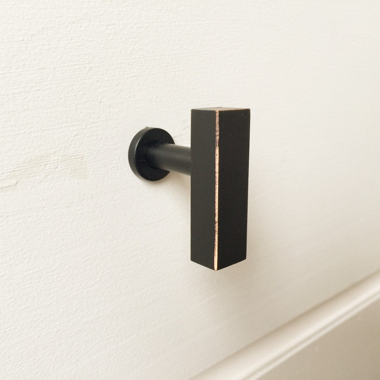 European T-Bar Bronze Cabinet Knob - Brass Cabinet Hardware