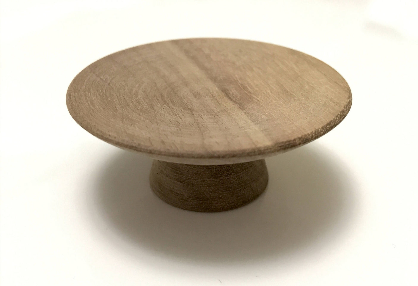 Wood Drawer Knobs - Mid-century Modern Cabinet Pulls - Kitchen Cabinet Hardware - Brass Cabinet Hardware