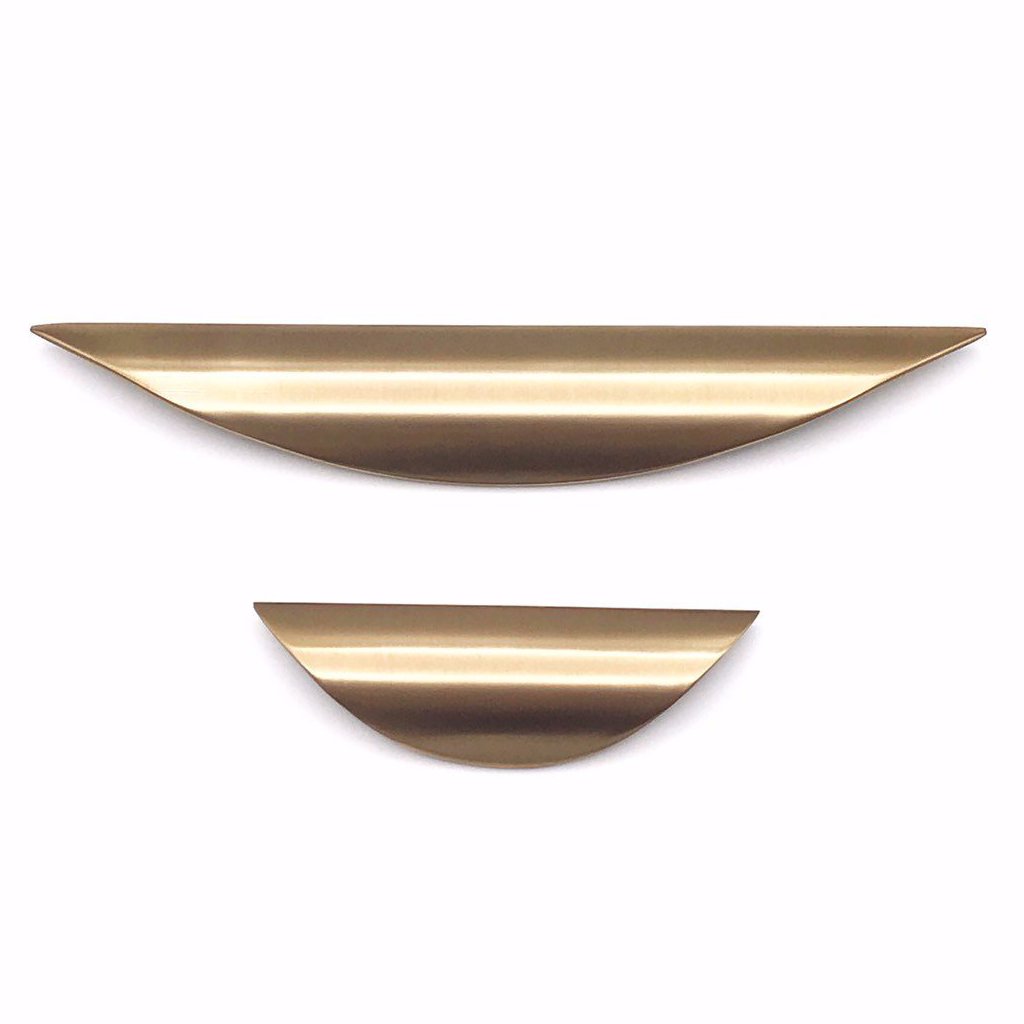 Luna Cabinet Knobs-Champagne Bronze Drawer Pull - Cabinet Handle - Brass Cabinet Hardware