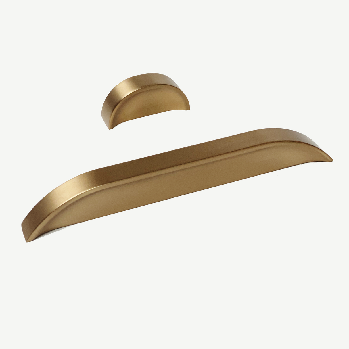 Mondrian Champagne Bronze Drawer Pulls - Cabinet Hardware - Forge Hardware Studio