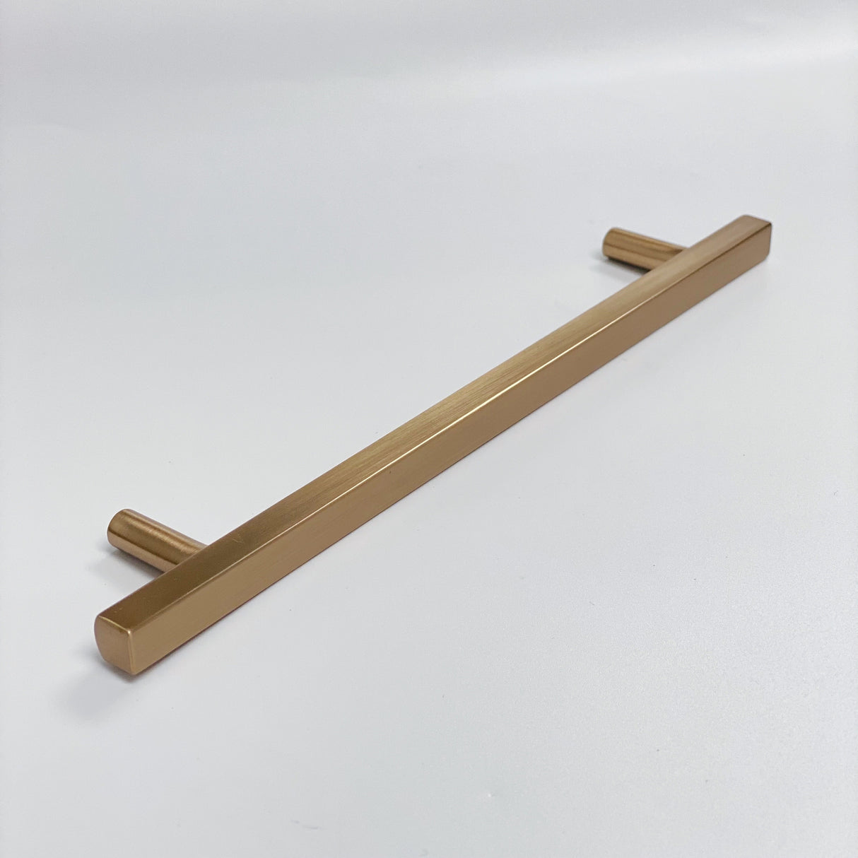 Champagne Bronze "Riley" T-Bar Drawer Pulls and Cabinet Knobs - Forge Hardware Studio