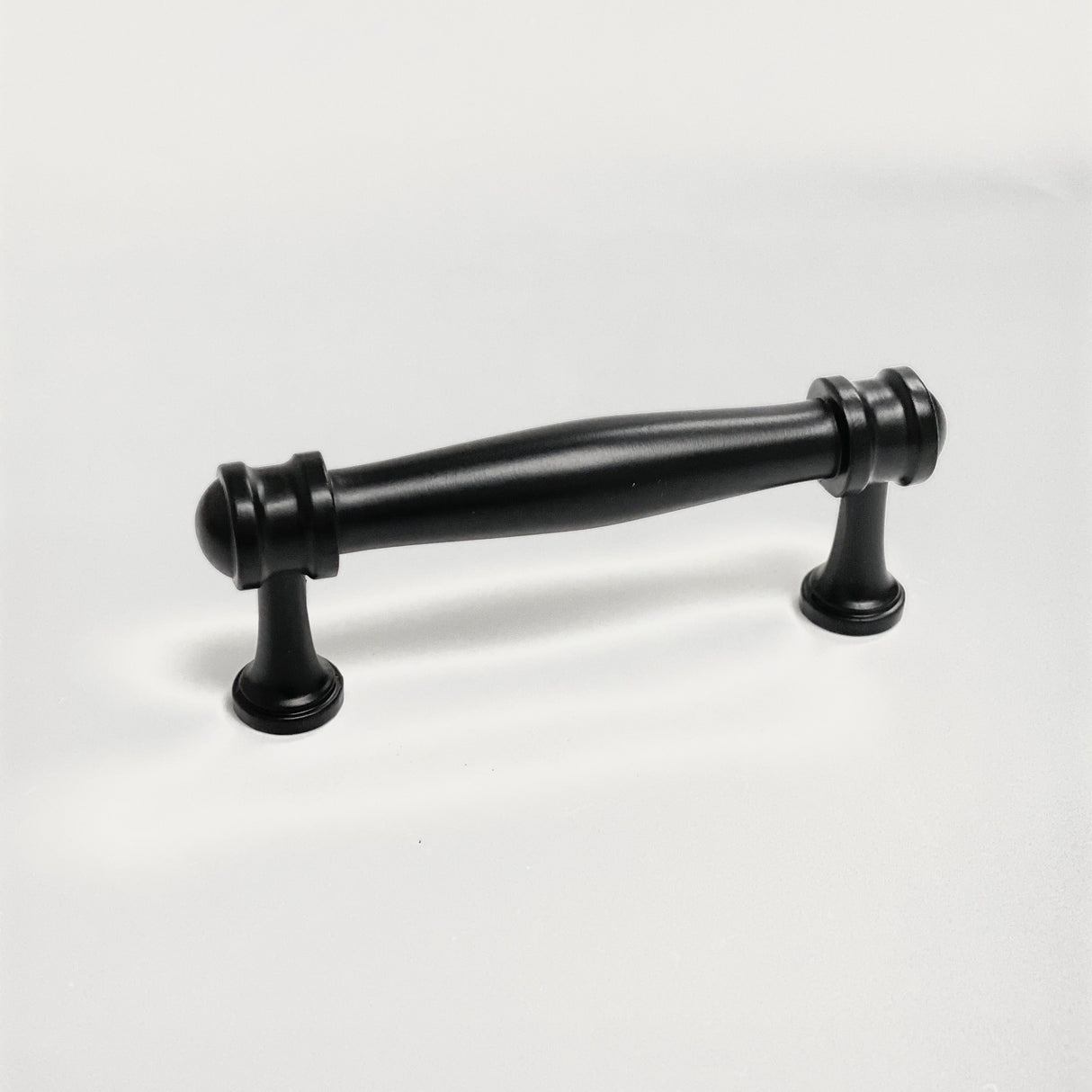 Matte Black "Mist" Drawer Pulls - Forge Hardware Studio