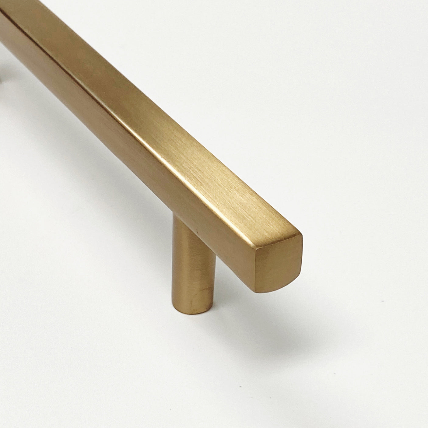 Champagne Bronze "Riley" T-Bar Drawer Pulls and Cabinet Knobs - Forge Hardware Studio