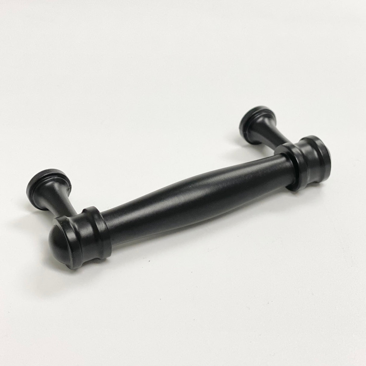 Matte Black "Mist" Drawer Pulls - Forge Hardware Studio