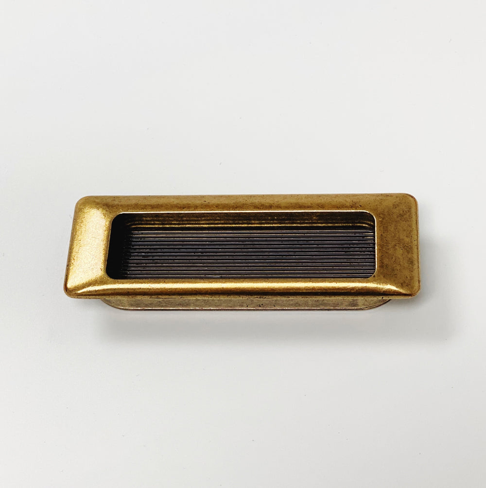 Recessed Antique Drawer Pulls - Closet Door and Drawer Handles - Forge Hardware Studio