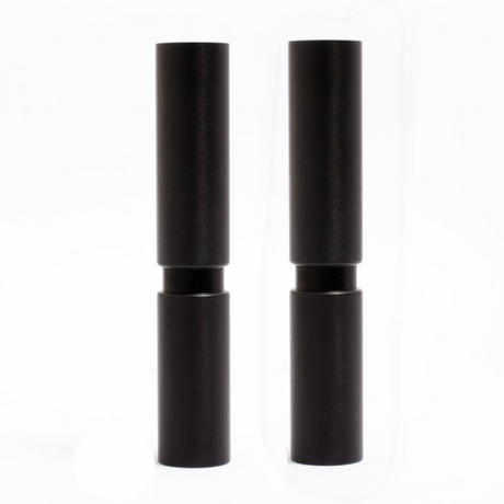 Set of 2- Mid-century Modern Furniture Legs - Replacement Legs in Matte Black - Forge Hardware Studio