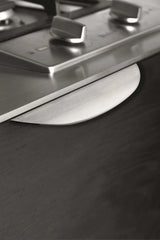 Edge Satin Steel "Bow" Drawer Pulls - Forge Hardware Studio