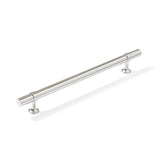 Smooth T-Bar "Contemporary" Polished Chrome Knobs and Pulls
