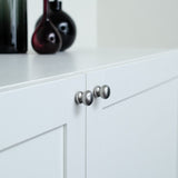 Round Stainless Steel "Buoy" Cabinet Knob