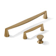 Champagne Bronze "Core" Drawer Pulls and Knob - Forge Hardware Studio
