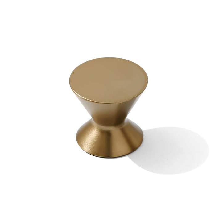 Champagne Bronze "Core" Drawer Pulls and Knob - Forge Hardware Studio