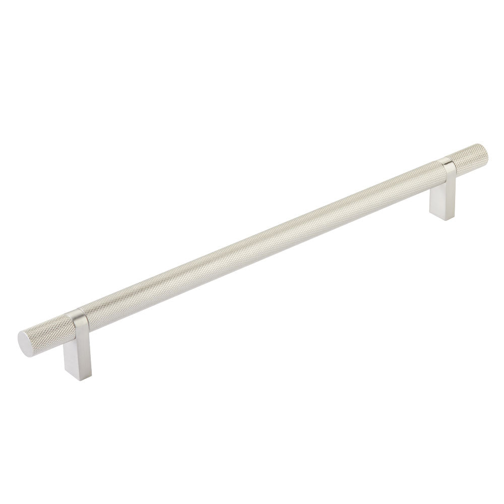 Knurled T-Bar Satin Nickel Cabinet Knobs and Drawer Pulls