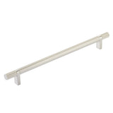Knurled T-Bar Satin Nickel Cabinet Knobs and Drawer Pulls