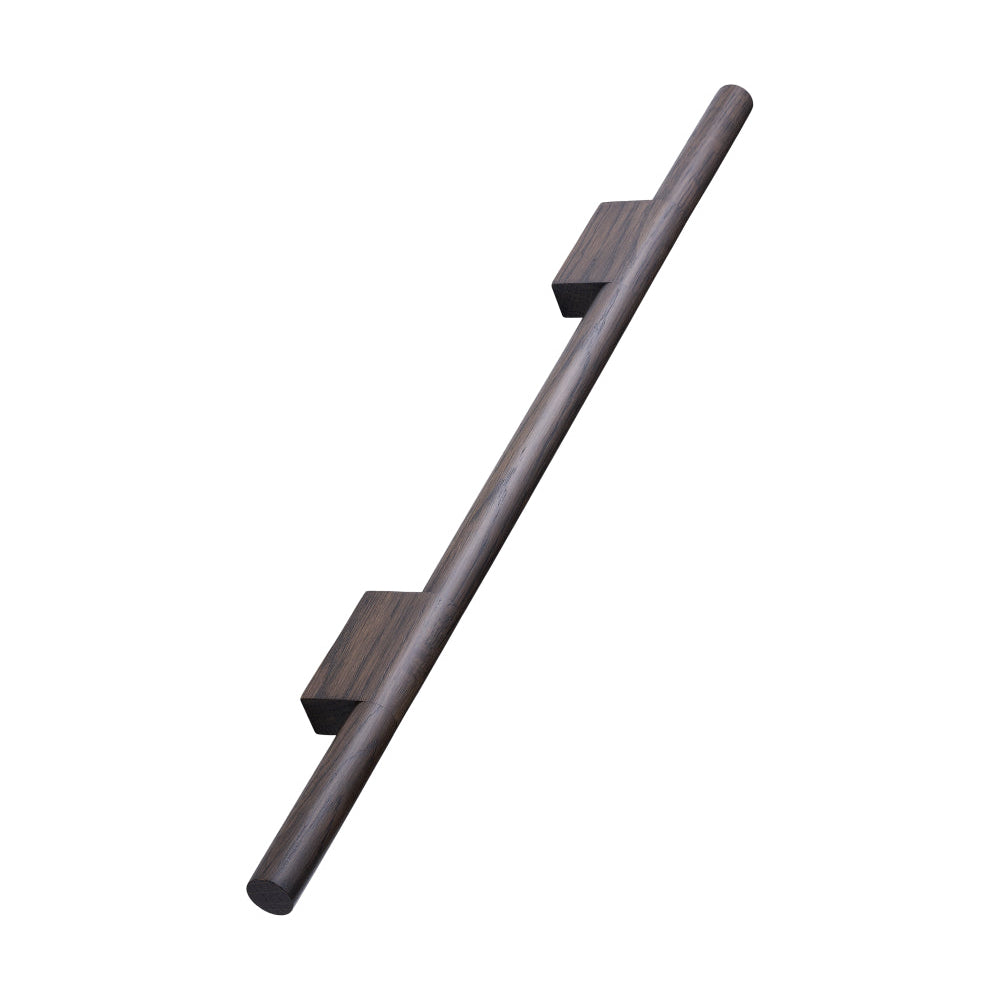 Dark Brown Wood "Magnum" Drawer Pulls - Euro • Knobs