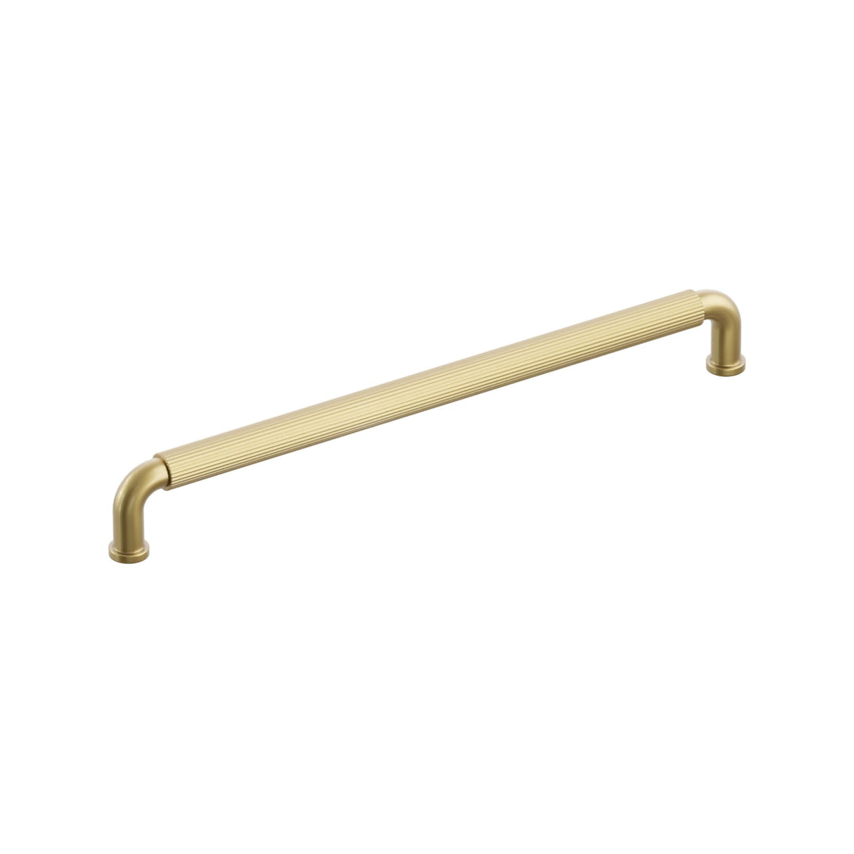 French Brass "ES Fluted" Round Knobs and Pulls
