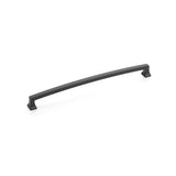 Matte Black "Arched Moderna" Drawer Pulls and Cabinet Knobs