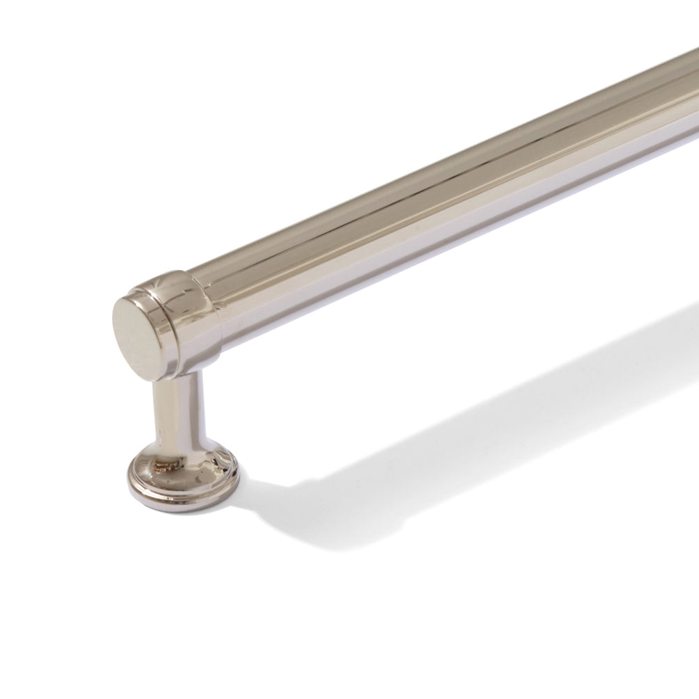 Smooth Polished Nickel "Transitional" Cabinet Knobs and Drawer Pulls