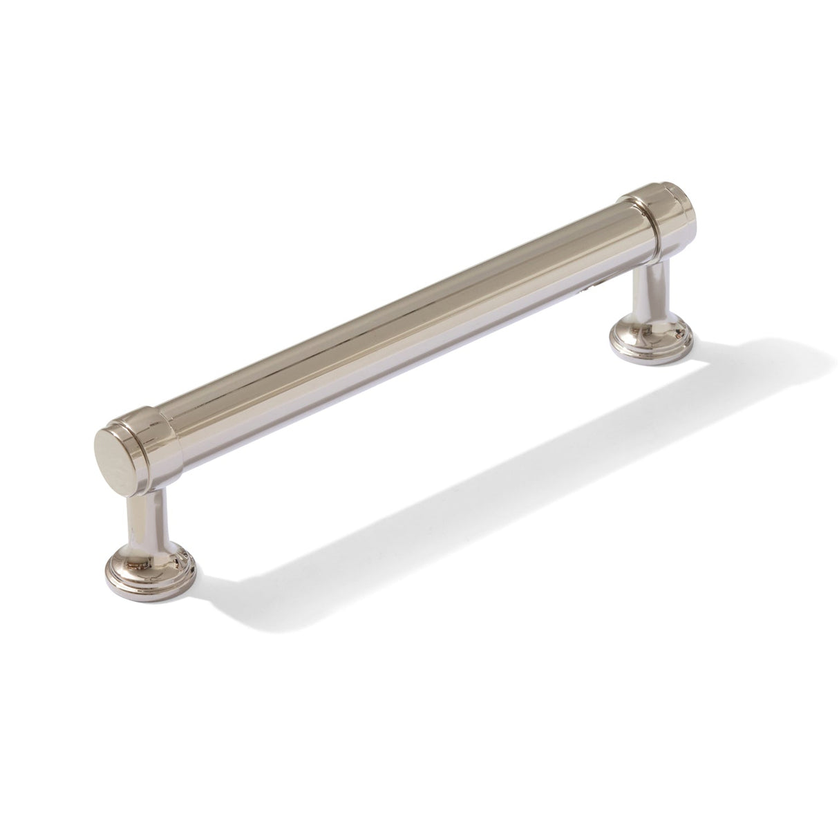 Smooth Polished Nickel "Transitional" Cabinet Knobs and Drawer Pulls