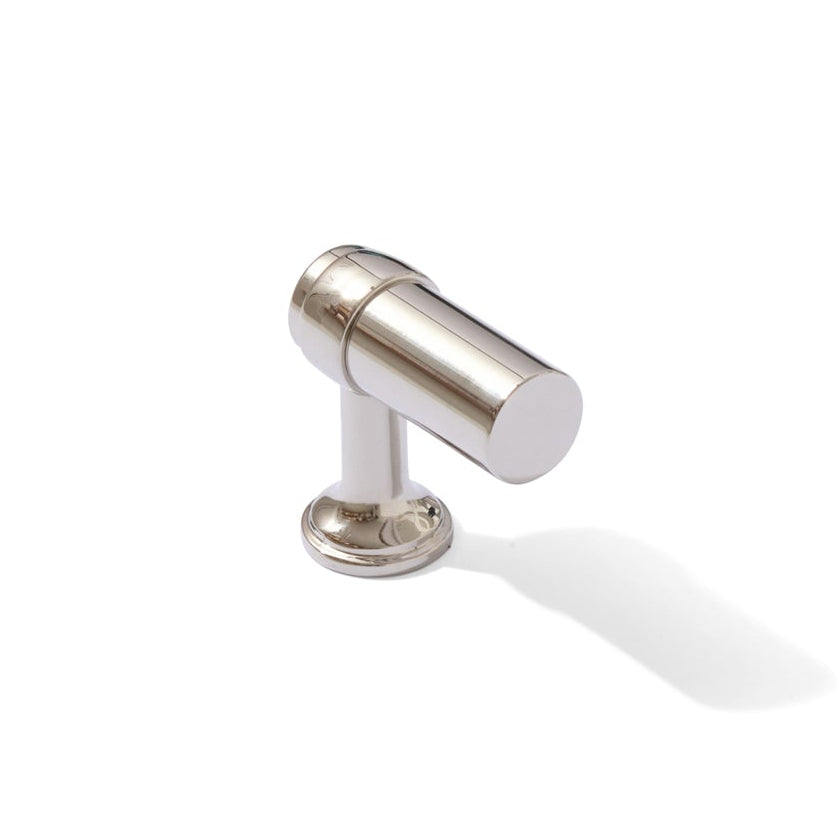 Smooth Polished Nickel "Transitional" Cabinet Knobs and Drawer Pulls