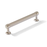 Knurled Polished Nickel "Transitional" Cabinet Knobs and Drawer Pulls