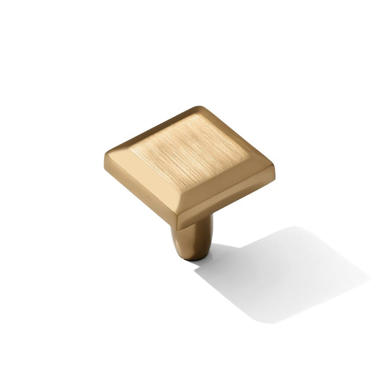 Champagne Bronze "Trane" Drawer Pulls and Knob - Forge Hardware Studio