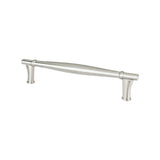 Brushed Nickel "Amelia" Knob and Drawer Pulls