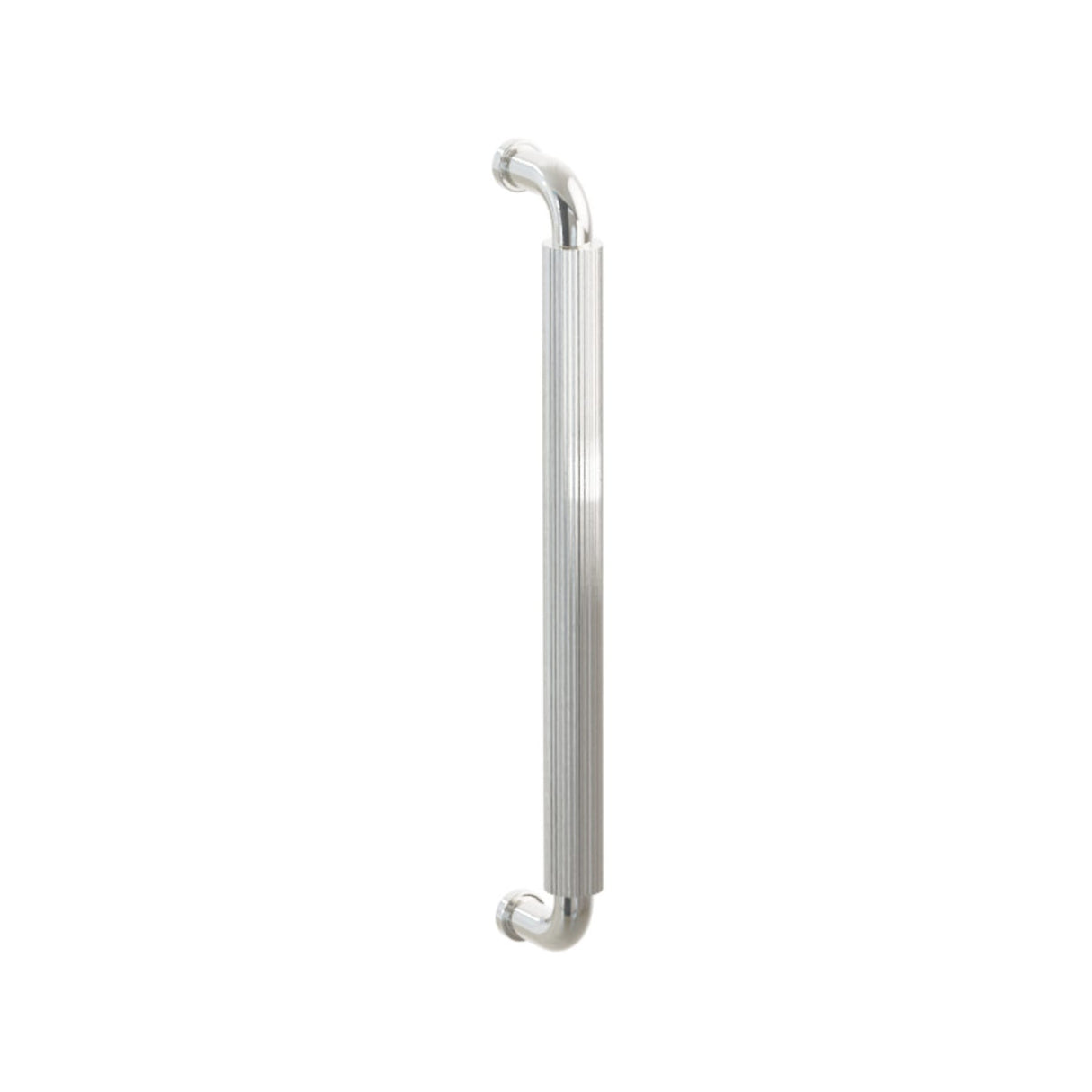 Polished Nickel "ES Fluted" Round Knobs and Drawer Pulls