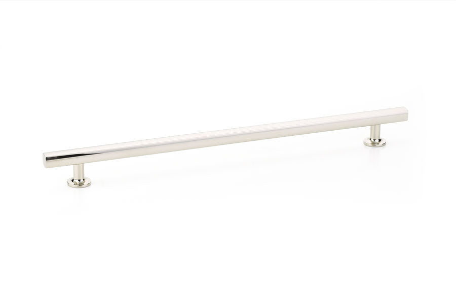 T-Bar "Geo" Cabinet Knobs and Drawer Pulls in Polished Nickel - Forge Hardware Studio