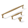 Champagne Bronze "Amelia" Drawer Pulls and Knob - Forge Hardware Studio