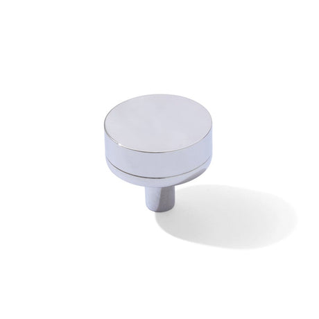 Smooth Polished Chrome "Transitional" Cabinet Knobs and Drawer Pulls