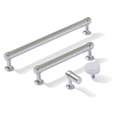 Smooth Polished Chrome "Transitional" Cabinet Knobs and Drawer Pulls