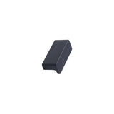 Brushed Matte Black "Elan" Knob and Drawer Pulls