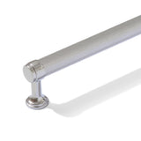 Knurled Polished Chrome "Transitional" Cabinet Knobs and Drawer Pulls