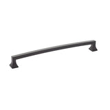 Matte Black "Arched Moderna" Drawer Pulls and Cabinet Knobs