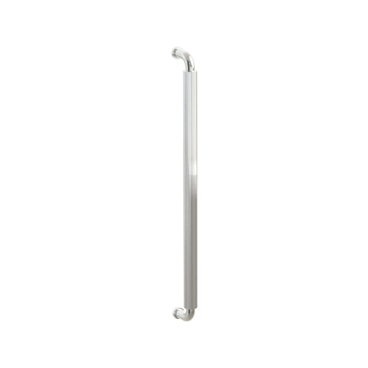Polished Nickel "ES Fluted" Round Knobs and Drawer Pulls