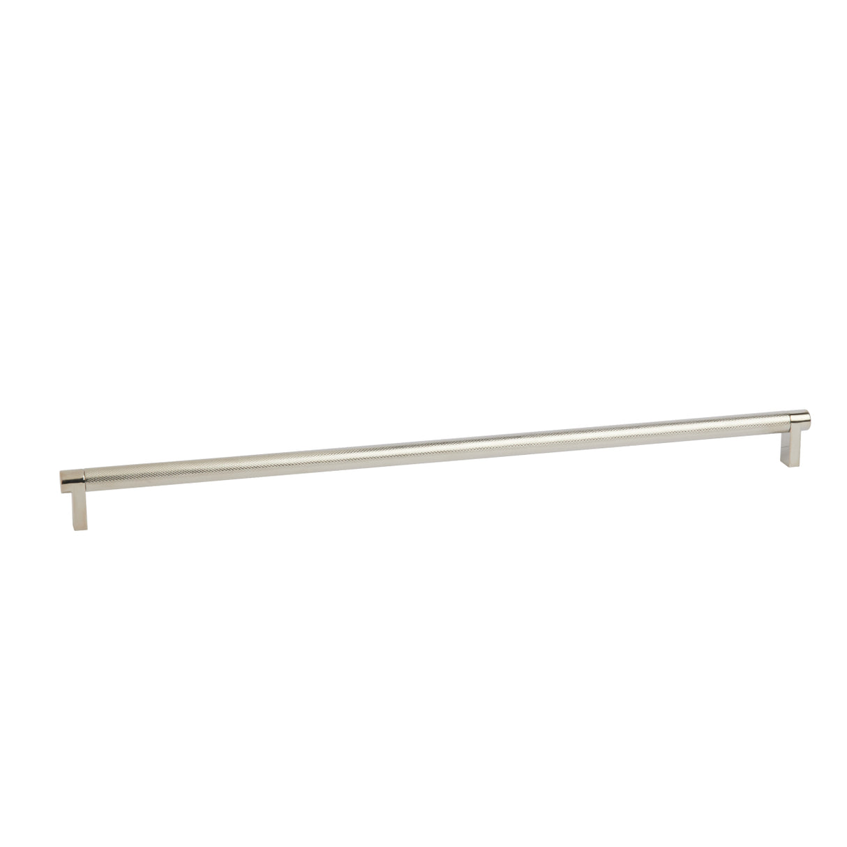 Knurled Polished Nickel Cabinet Knobs and Drawer Pulls