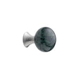 Round Green Marble "Bead" Cabinet Knob - Euro • Knobs