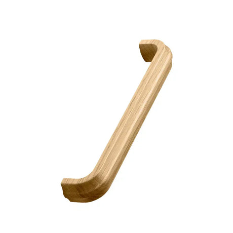 Lacquered Oak Wood "Duona" Drawer Pulls (Copy) - Euro • Knobs