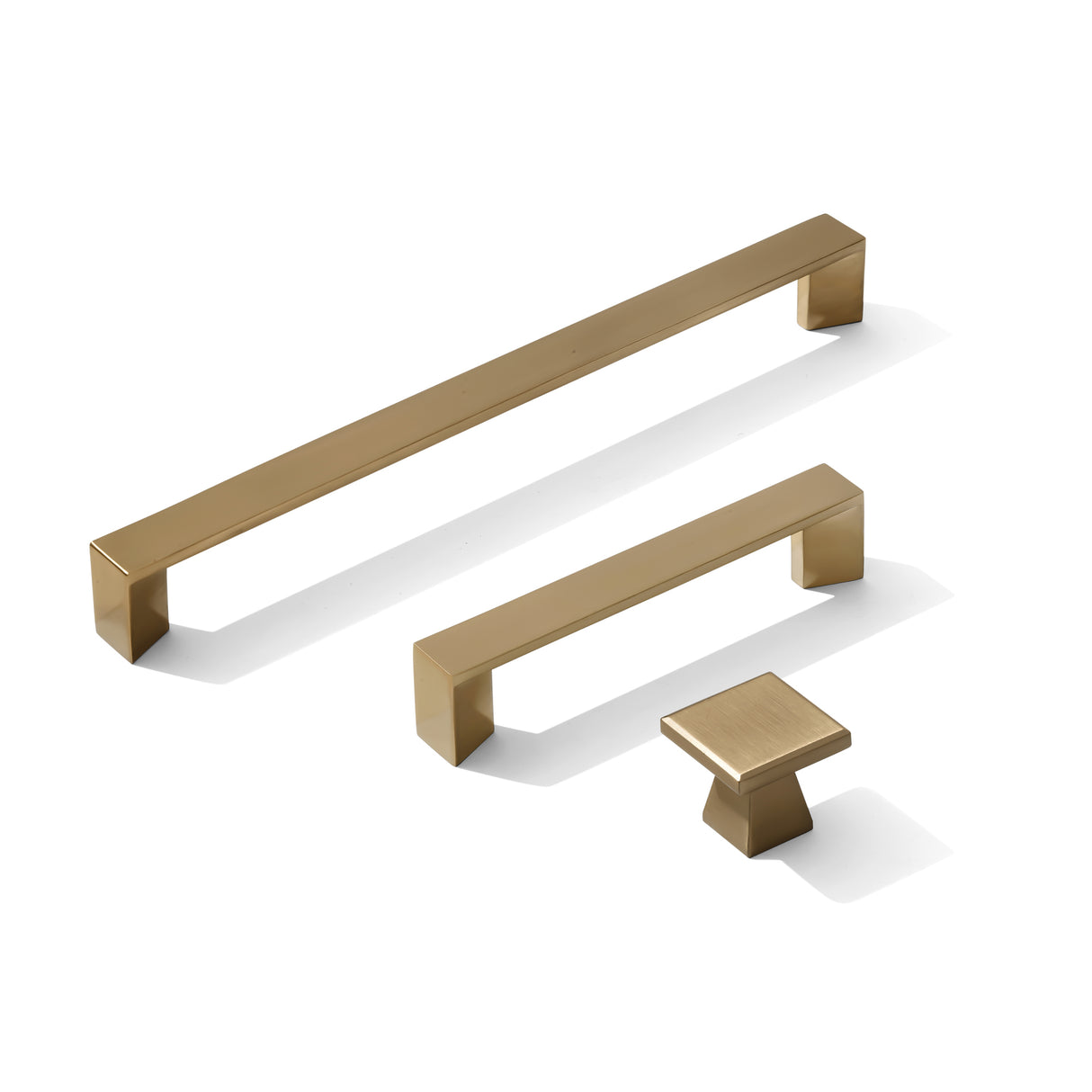 Champagne Bronze "Vita" Cabinet Knobs and Drawer Pulls - Forge Hardware Studio