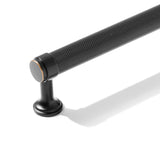 Knurled Oil Rubbed Bronze "Transitional" Cabinet Knobs and Drawer Pulls