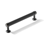 Knurled Oil Rubbed Bronze "Transitional" Cabinet Knobs and Drawer Pulls