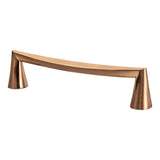Brushed Copper "Core" Drawer Pulls and Knob - Forge Hardware Studio