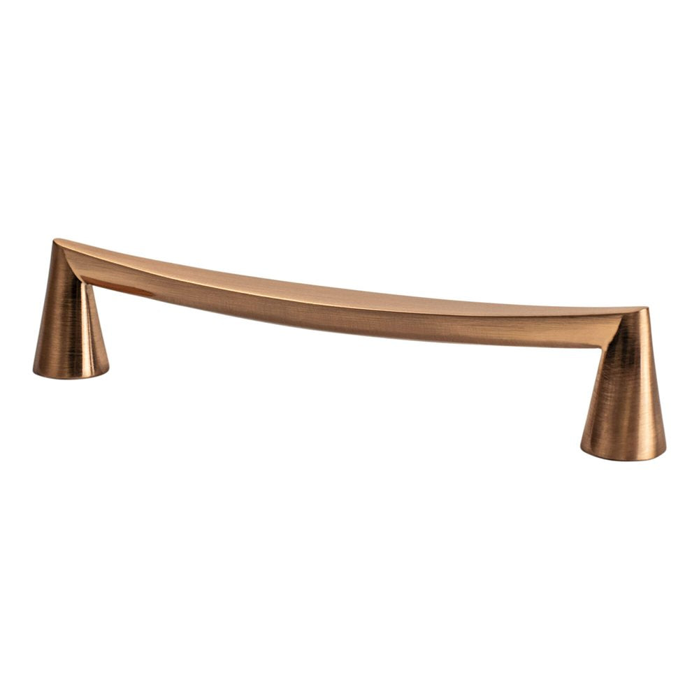 Brushed Copper "Core" Drawer Pulls and Knob - Forge Hardware Studio