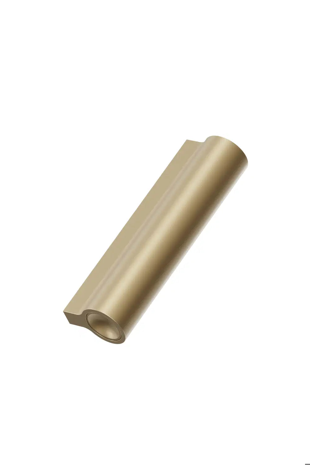 Brushed Bronze "Lucente" Tubular Drawer Pulls - Euro • Knobs