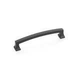 Matte Black "Arched Moderna" Drawer Pulls and Cabinet Knobs